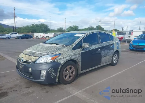 2011 Toyota Prius Two from USA, damaged, VIN JTDKN3DU6B5357732